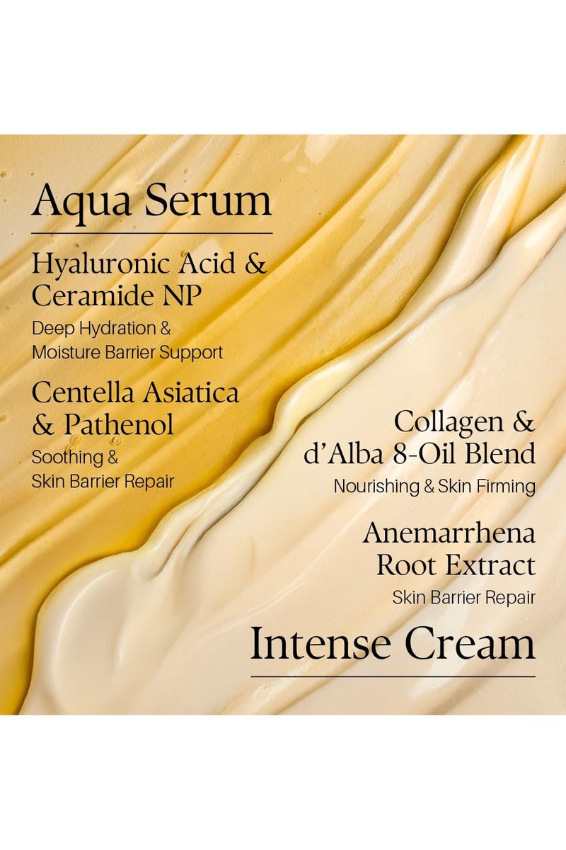 d'alba Piedmont Italian White Truffle Double Serum & Cream, Vegan Skincare, 2-in-1 Face Moisturizer, Vegan Collagen, Skin Firming and Tightening, Non Comedogenic, Suitable for All Skin Types (2.46 oz) - Image 5