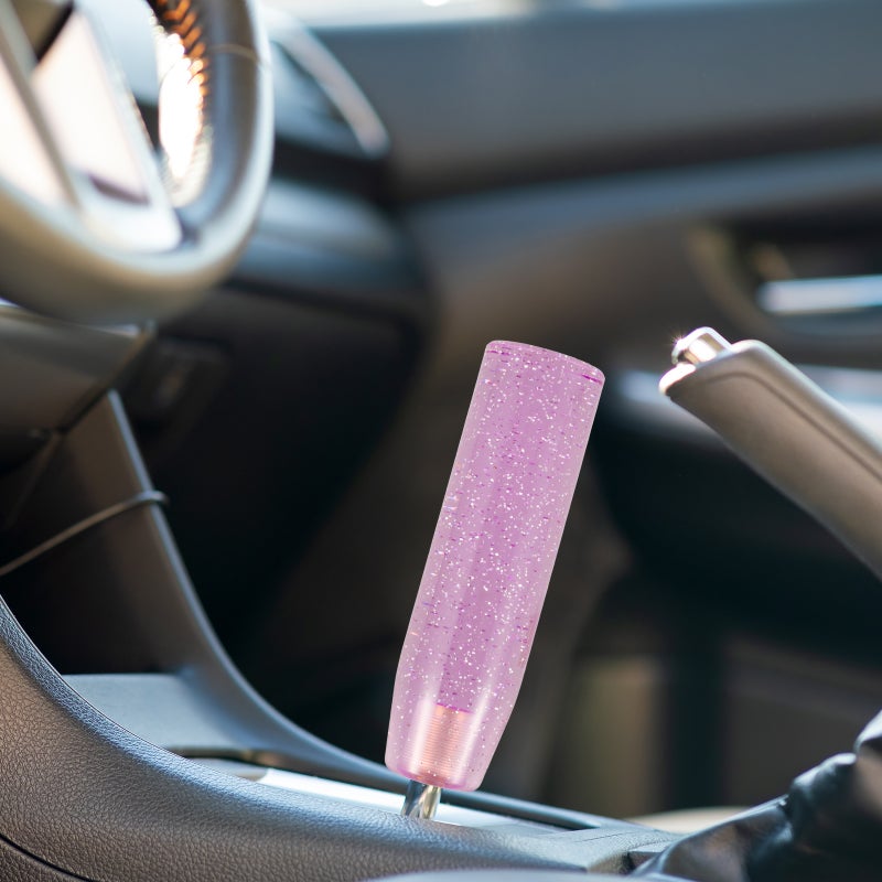 🚗 مقبض ناقل حركة يدوي للسيارة من الأكريليك البن ي 15 4 4 سم - Image 2