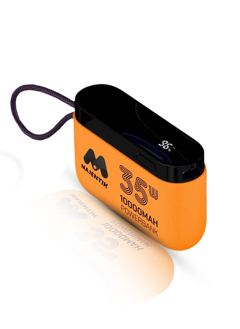 majentik Majentik Power Bank MJ-13 10000 MAh yellow  - Image 1