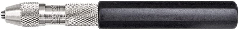 Starrett Pin Vise with Insulated, Octagonal Handles, Smaller Body Diameter, and Special Tapered Collet for Maximum Clamping Surface - .030-.062" Range - 166B - Image 1