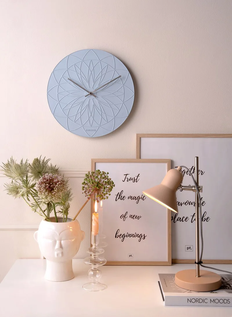 Karlsson Sky Blue Wall Clock