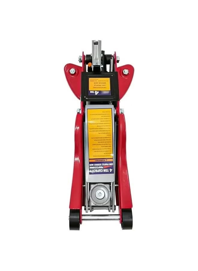 Agc Heavy-Duty Hydraulic Floor Car Jack, 4 Ton Capacity High-Lift Garage Tool for Cars, SUVs, Trucks, and Other Vehicles - AGC - Image 3