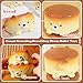 KEJIH Cheese Puppy Slow Rising ToysDog Cake Squishy Stress Ball Fidget ToysStress Relief Toy for KidsSqueeze BallAnxiety Relief Adult Squishy ToyPuppy Fidget Sensory Toys for Boys and Girls - Image 4
