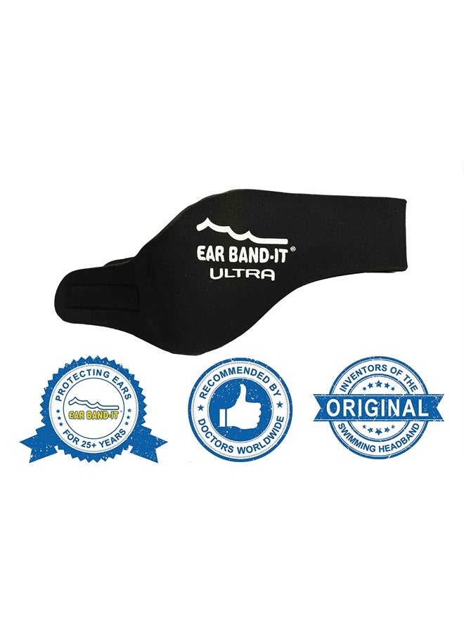 Ear Band-It Band-It Ultra Swimming Headband - Best Swimmer'S Headband - Keep Water Out, Hold Earplugs In - Doctor Recommended - Secure Ear Plugs - Invented By Ent Physician - Large (See Size Chart) - Image 3