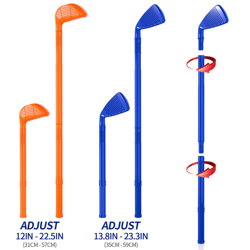 Bennol Upgraded Kids Toddler Golf Set  Indoor Outdoor Outside Golf Toys Gifts For 3 4 5 Year Old Boys  3 4 5 Year Old Boys Toys Birthday Gifts Ideas  Outdoor Golf Set Toys Game For Kids Boys - Image 3