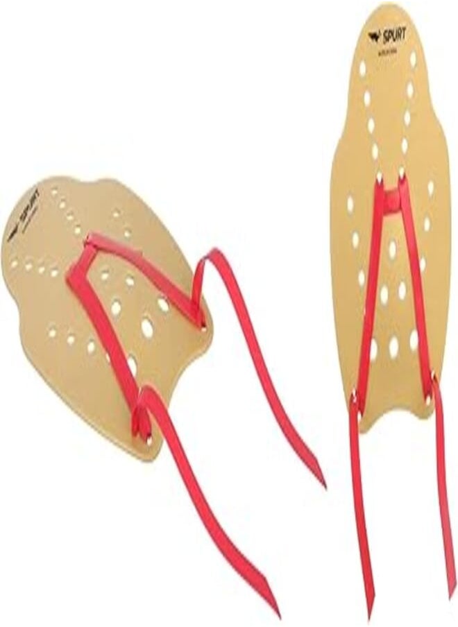 Spurt SPURT Small Adjustable Hand Paddles for Swimming Beige 