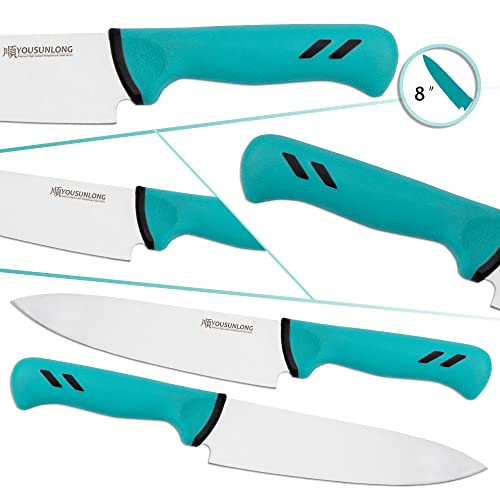 YOUSUNLONG Chef Knife 8" - Premium High-carbon molybdenum steel blade - Butchery meat processing knife - Ergonomic & non-slip handle - Image 3