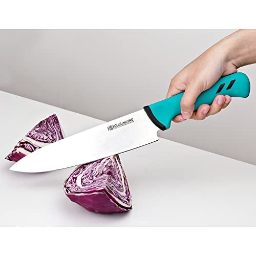 YOUSUNLONG Chef Knife 8" - Premium High-carbon molybdenum steel blade - Butchery meat processing knife - Ergonomic & non-slip handle - Image 4