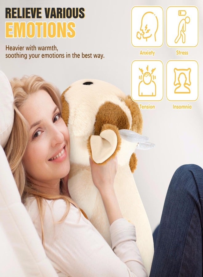 Onsoyours Original Weighted Stuffed Animals, 4.0 lbs Weighted Highland Cow Plush Toy, 20" Large Soft Weighted Scottish Cow Pillow Gifts for Kids & Adults - Image 5