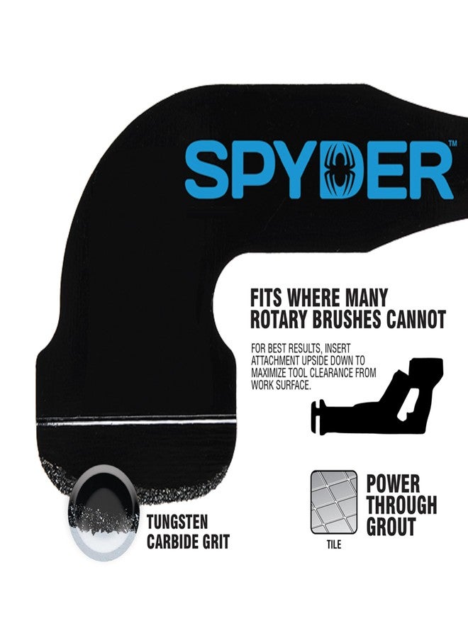 Spyder Grout Remover Tool, Accessory for Reciprocating Saws, for Grout Joints 1/16-3/16" (100263) - Image 3