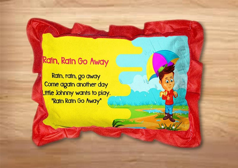 CUDDLY PRINT Cuddlyprint Kids Cartoon Printed Velvet Baby Pillow/Cushion/Toys/Soft Toys/Toddler Pillow/Kids Pillow for Baby Boy/Baby Girl (Rectangle Shape) - 14 x 20-inches Style 29 - Image 2
