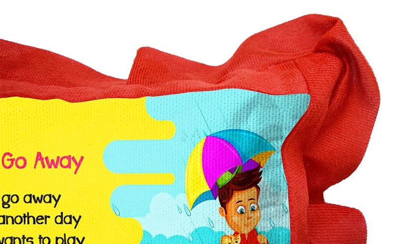 CUDDLY PRINT Cuddlyprint Kids Cartoon Printed Velvet Baby Pillow/Cushion/Toys/Soft Toys/Toddler Pillow/Kids Pillow for Baby Boy/Baby Girl (Rectangle Shape) - 14 x 20-inches Style 29 - Image 4