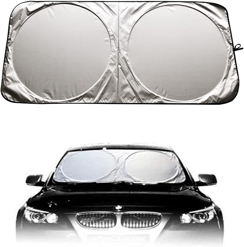Car Sunshade Windshield Sunshade Windshield Cover for Car Folding Front Sunshade Windshield Protector UV Ray Protector - Image 1