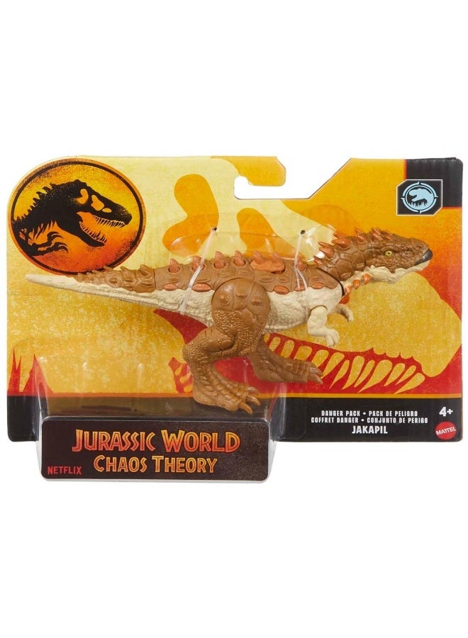 Jurassic World Chaos Theory Danger Pack – Jakapil Posable Action Figure Toy, Collectible Dinosaur Figure - Image 5