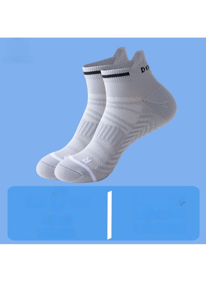 KUYING Fashion Anti Slip Breathable Sports Socks Five Piece Set