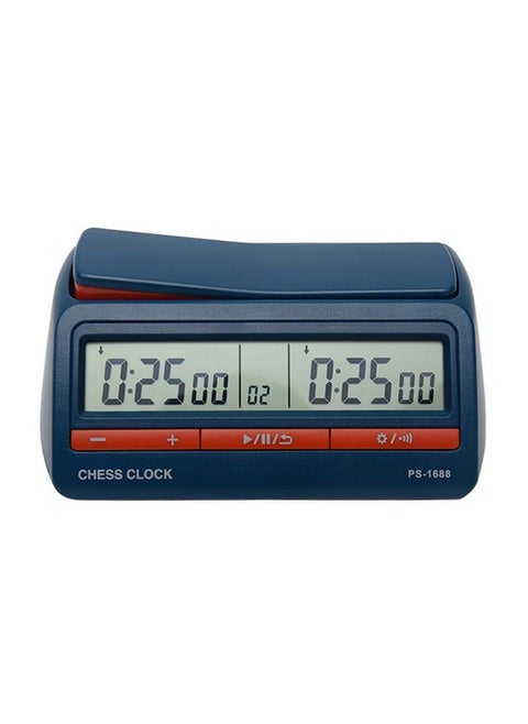 Digital Chess Clock, Tournament Timer North American Chess Timer With Bonus & Delay Count Down Up Alarm For Board Game