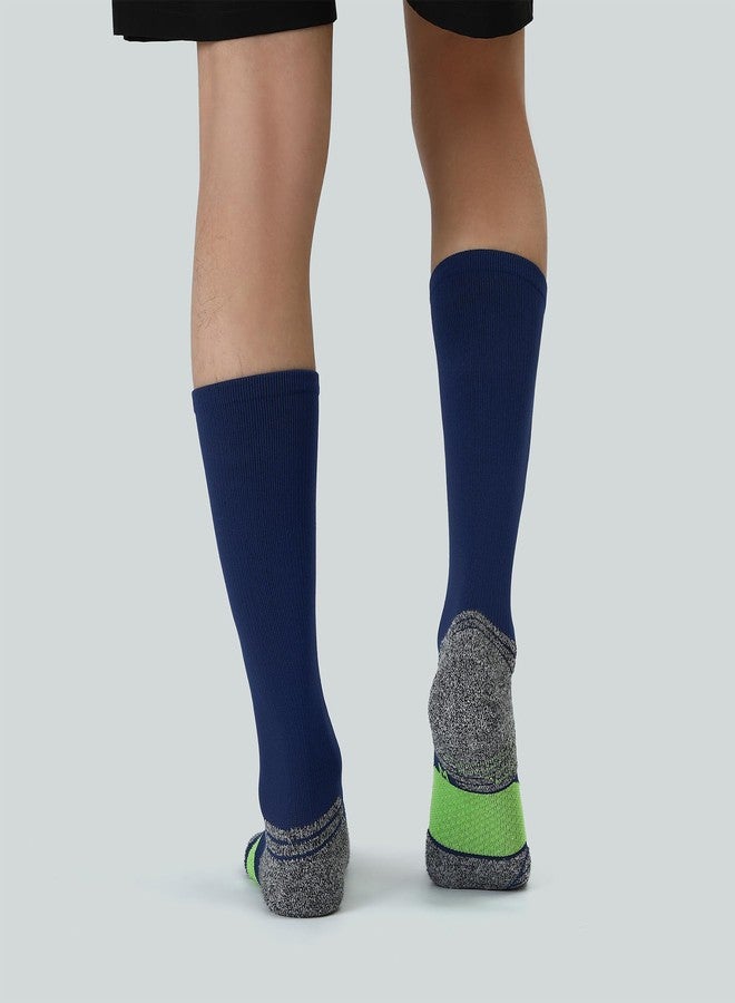 WANDER 6 Pairs Men's Athletic Run Cushion Over-the-Calf Tube Socks - Image 5