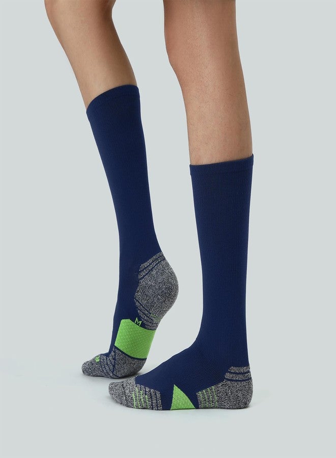 WANDER 6 Pairs Men's Athletic Run Cushion Over-the-Calf Tube Socks - Image 2