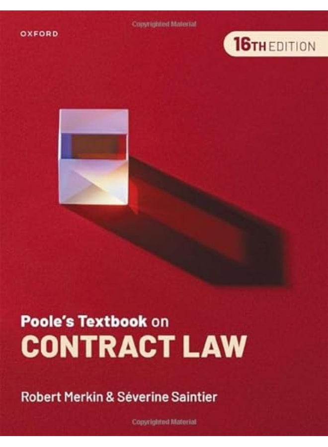 Pooles Textbook On Contract Law