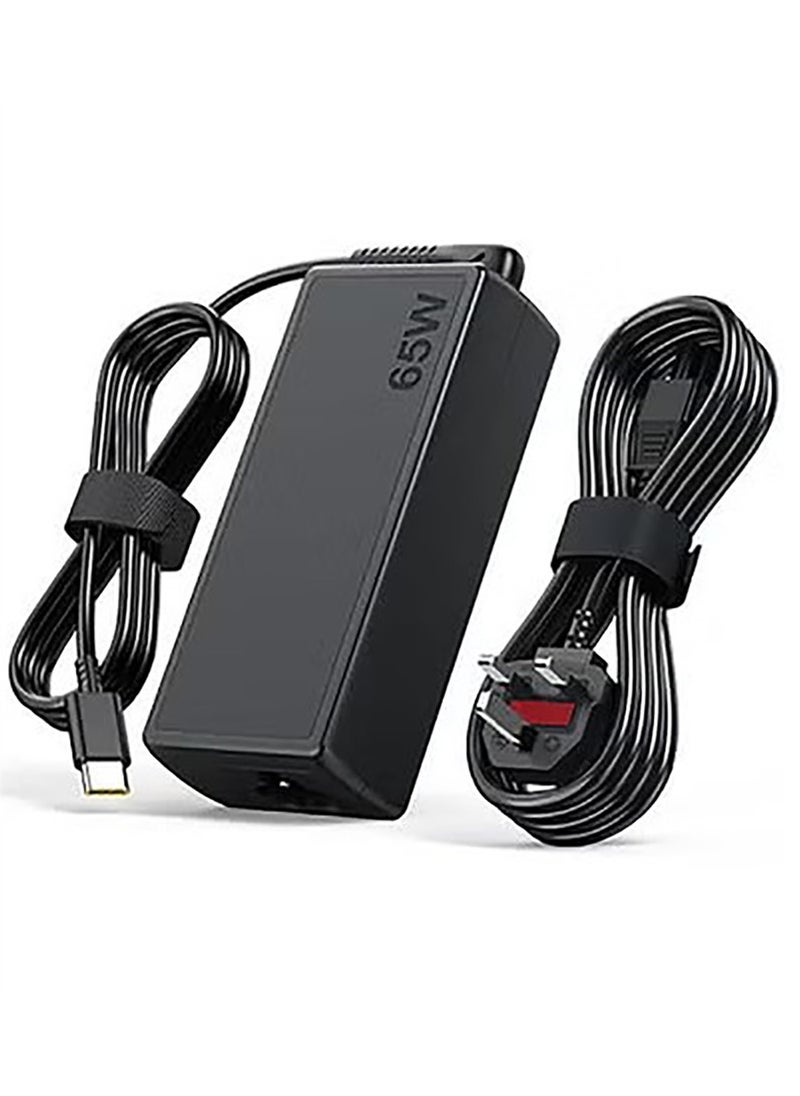 Generic 65W 45W USB C Charger for Lenovo ThinkPad Yoga HP Chromebook Power Supply for Dell Latitude XPS Huawei Laptop PC Type C Charger Adapter for MacBook Pro Air Asus Acer Samsung Google  - Image 1