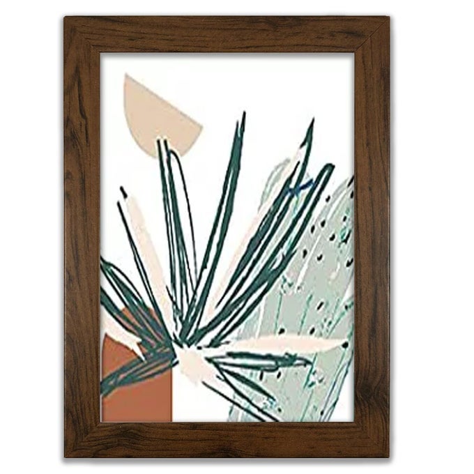 WALNUT A3 30 X 42 CM PHOTO CERTIFICATE FRAME WITH WALL MOUNT