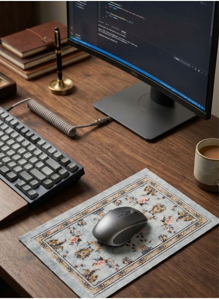 Mouse Pad designed with a premium ultra‑smooth surface for flawless precision. Provides exceptional tracking accuracy for gaming, office work, and creative tasks. Built with durable, long‑lasting materials that withstand daily use. Features a strong non‑slip rubber base to keep the pad firmly in place. Soft, comfortable texture reduces wrist strain during extended sessions. Perfect for home setups, professional workstations, and high‑performance gaming. Lightweight, flexible, and easy to clean for long‑term convenience. A reliable desk companion that enhances control, comfort, and productivity. - Image 1