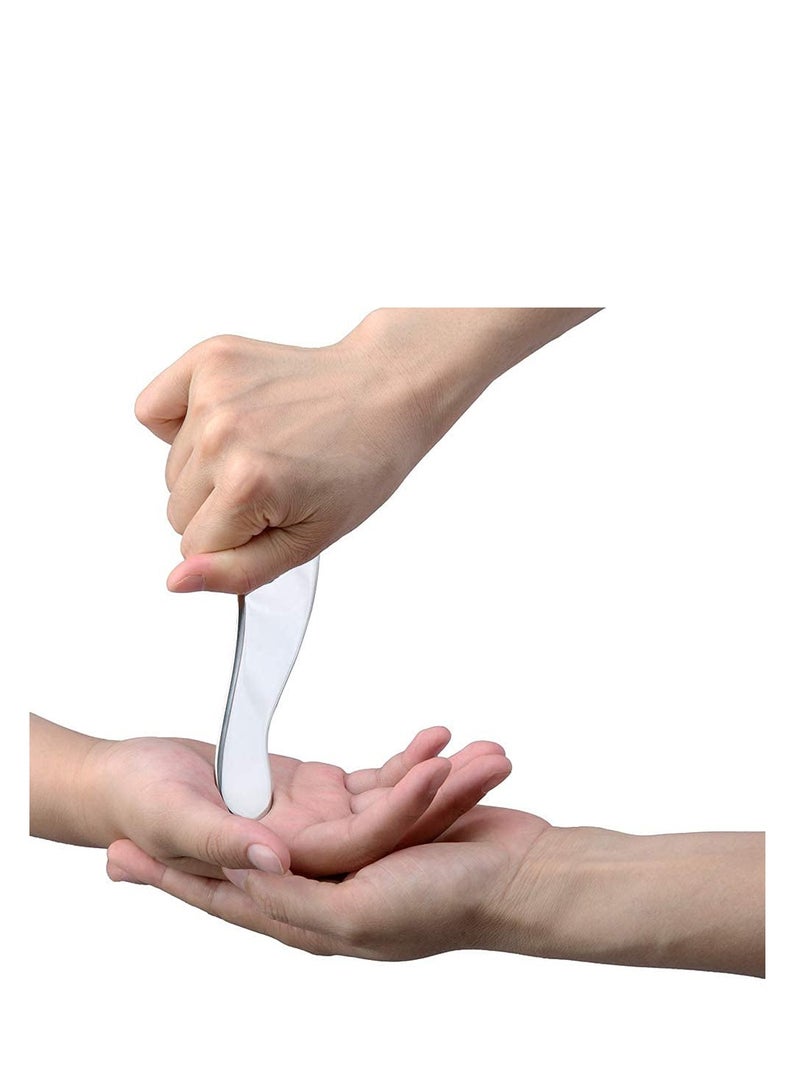 Excefore Stainless Steel Scraping Tool, Used For Soft Tissue Scraping, Massage Tool, Physical Therapy, Used To Relax Soft Tissue, Reduce Head, Neck, And Back Pain - Image 3