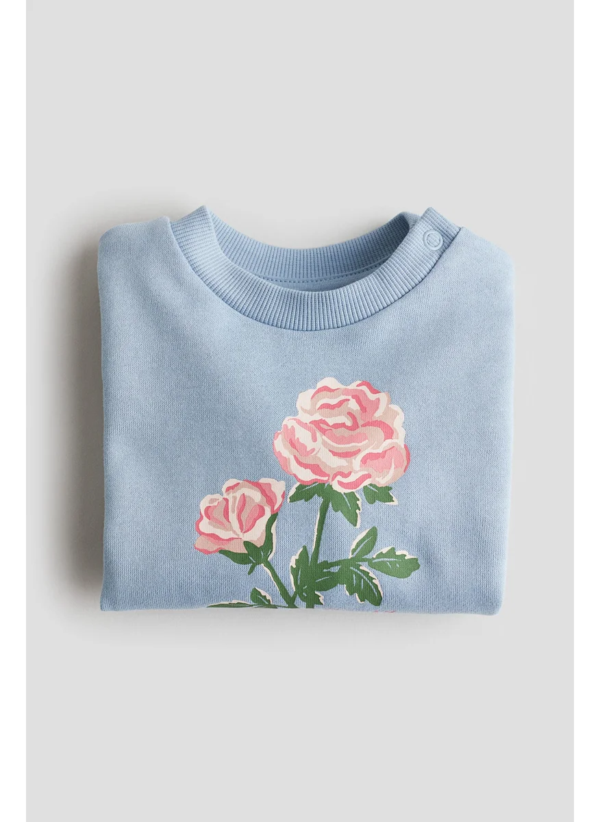 H&M Printed Sweatshirt