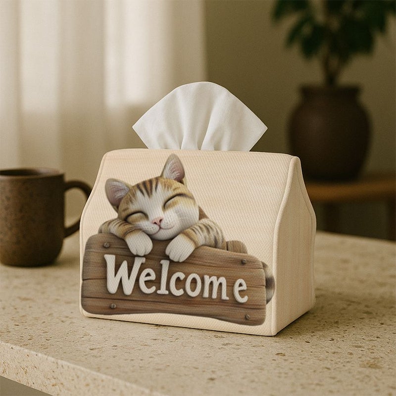 Vintage Tissue Holder For Kitchen Living Room Bedroom Bathroom And Car Model A - Image 2