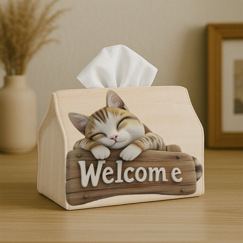 Vintage Tissue Holder For Kitchen Living Room Bedroom Bathroom And Car Model A - Image 4