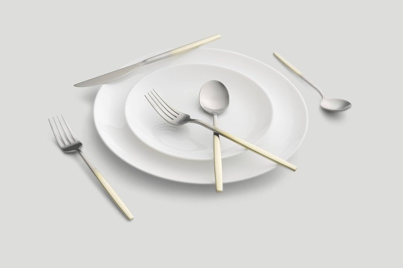 Cambridge Champagne Ombre Kiki Piece Flatware Set 20 Count - Image 3