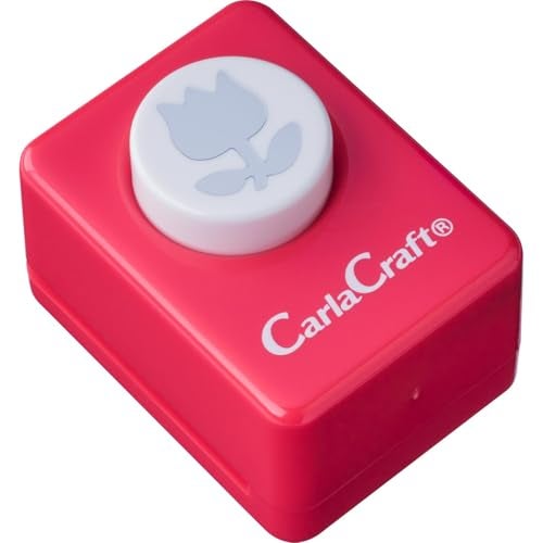 Carl Craft Small Size Craft Paper Punch Tulip CP1 Tulip A