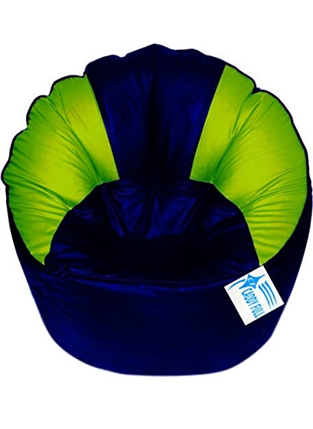 caddyFull caddyFull XXXL Muddha Chair Without Beans Blue and Green 