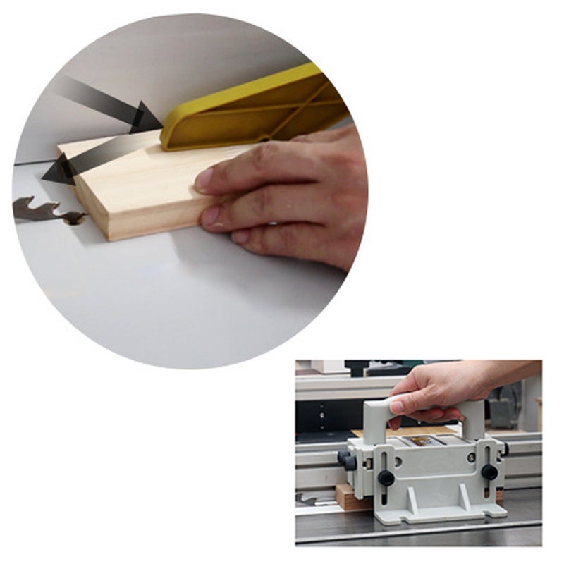 3D Safety Push Handle Inverted Table Saw Engraving Machine Band Saw Woodworking Push Ruler AntiCutting Table Saw Protector Woodworking Accessory - Image 4