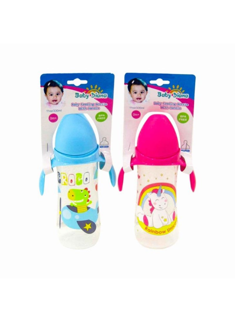 Baby Diana Baby Diana Baby Feeding Bottle With Handle 330Ml 