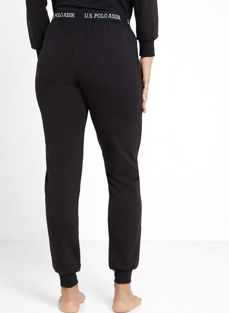 U.S. Polo Assn. Logo Drawstring Sweatpants - Image 2