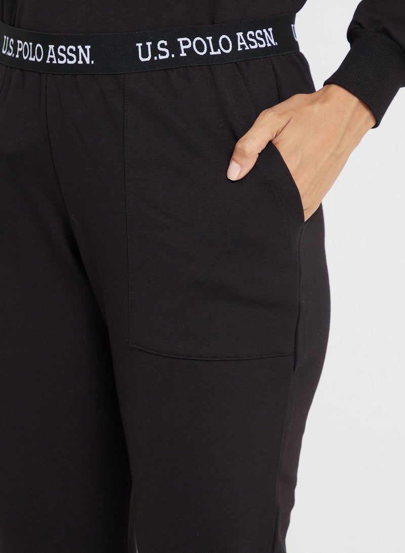 U.S. Polo Assn. Logo Drawstring Sweatpants - Image 3