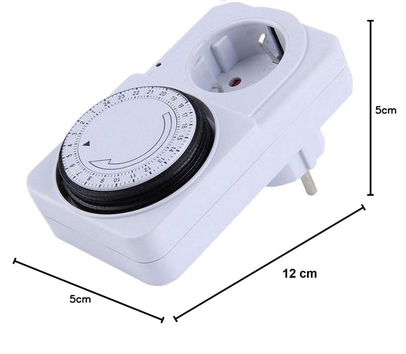 TIMER 24 ساعة توصيل أو فصل الكهرباء علي الأجهزة المصله - Image 4