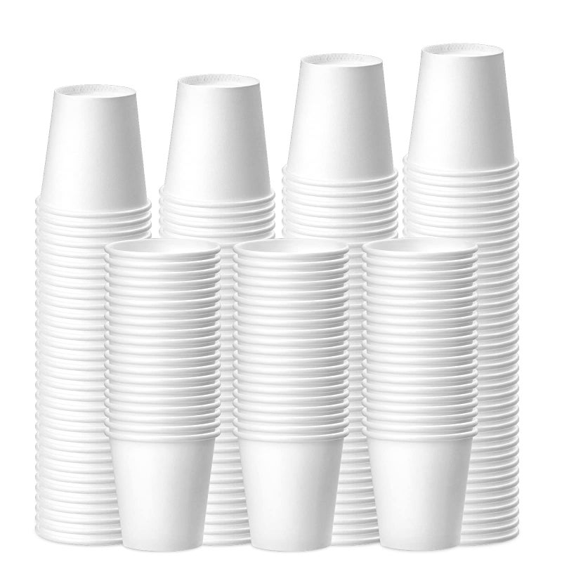 200 Pack 3 oz White Paper Cups Bathroom Cups DisposableMoushwash Cups Small Snack Cups for Water JuiceCandy Ideal for Party Bathroom and Office