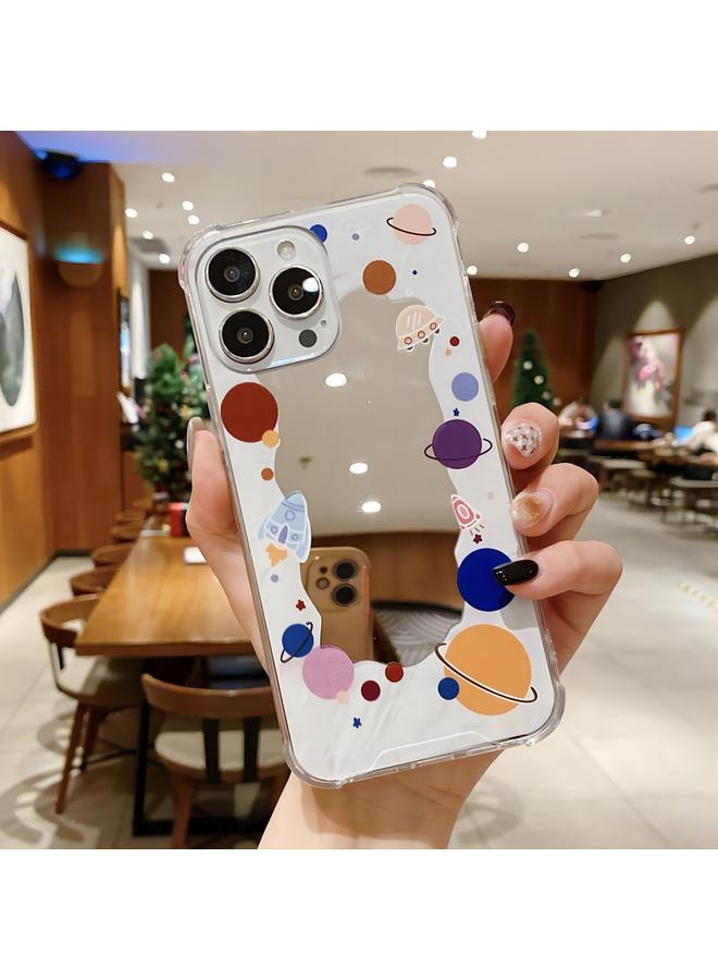 اس-توب جراب لهاتف iPhone 11 Pro Max، جراب هاتف بمرآة مطلية بالألوان - Image 2