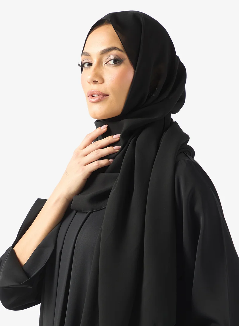 Khizana Basic Abaya With Sheila