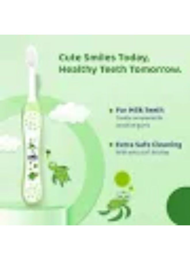 Chicco First Milk Teeth Toothbrush 6-36m Green - Image 3