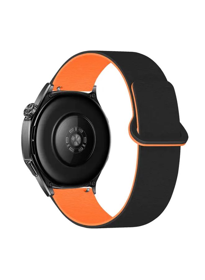 Magnetic Silicone Strap 18mm Light Mint With Starlight For Smartwatch - Image 1
