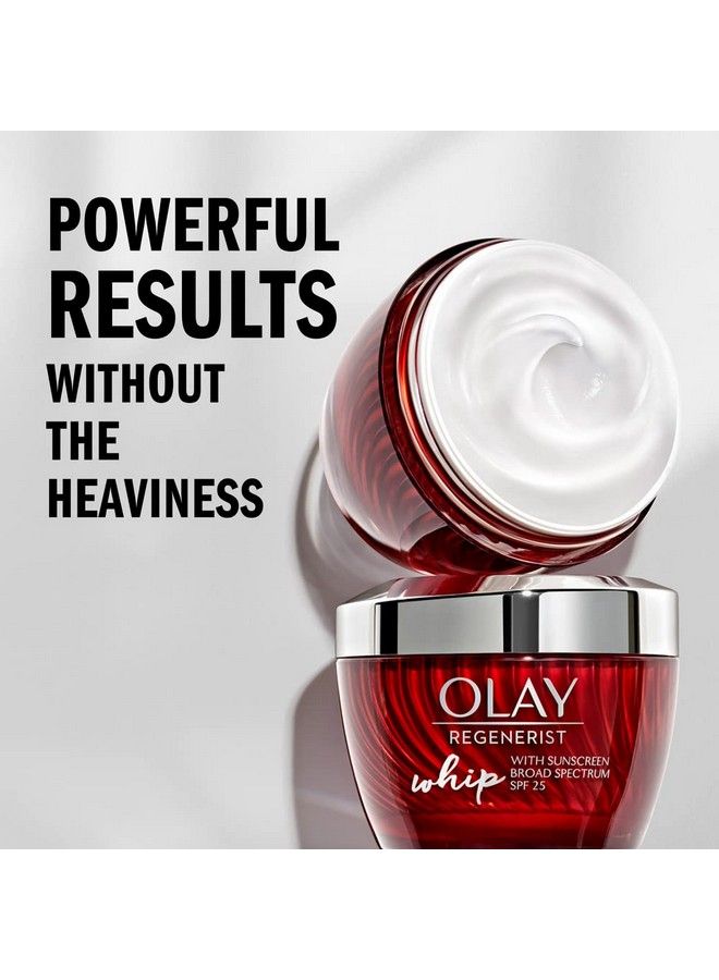Olay Regenerist Whip Face Moisturizer Cream With Sunscreen Spf 25 1.7 Oz - Image 4