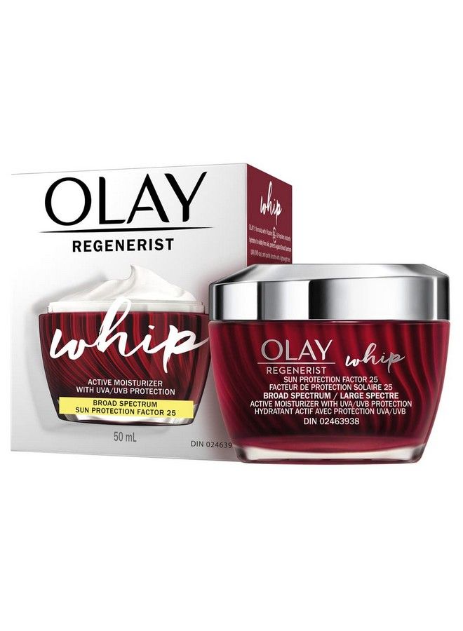 Olay Regenerist Whip Face Moisturizer Cream With Sunscreen Spf 25 1.7 Oz - Image 3