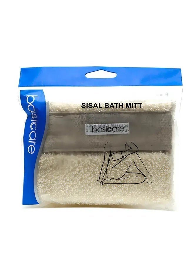 Basicare Sisal Bath Mitt