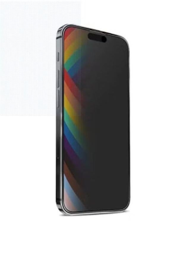 PROMASS Premium Matte ceramic privacy screen protector compatible with Iphone 15 pro max - Image 1