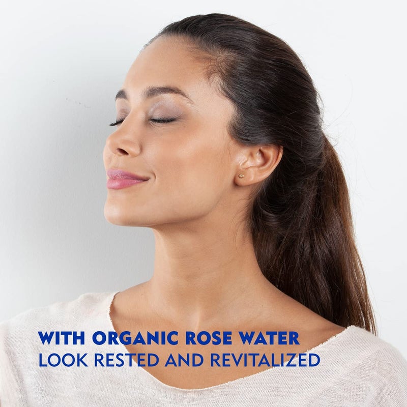 Nivea كريم نهاري 24 ساعة (50 مل)، للعناية بالوجه بماء الورد وحمض الهيالورونيك، كريم جل خفيف للوجه لبشرة ناعمة ورقيقة، كريم مرطب - Image 2