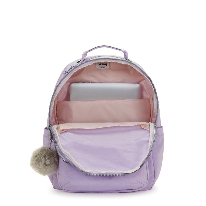 KIPLING KIPLING Kipling Women's Seoul 15" Laptop Backpack, Durable, Roomy with Padded Shoulder Straps, Built-In Protective Sleeve - Image 4