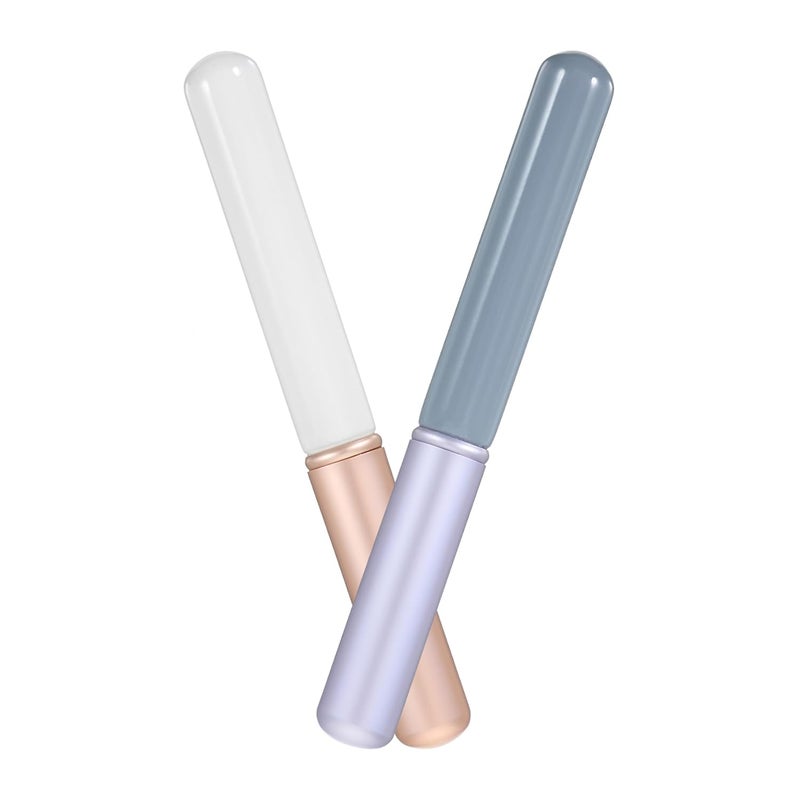 Multi-demand compliant quality OUNONA 2Pcs Portable Lip Brush Applicators Lipstick Wands for Easy Makeup Application Ergonomic Design for Lip Gloss and Eye Shadow for Travel Jade Wisteria Surface safe Widely used design Mountain region eligible ship Nationwide warehouse layout Multi-color available build KSA standard compatible design Connectable modular Defect free upgraded substance Fixed delivery schedule Gulf market standard build One piece build Multiple local stock source Dispersed regional warehouses Year round in stock Certified stocked merchandise Continuous warehouse supply All region coverage All climate suitability Local available supply Multi usage Light precision processed material Budget friendly sizing alternatives Labor saving optimized design Rack sorted local inventory - Image 1